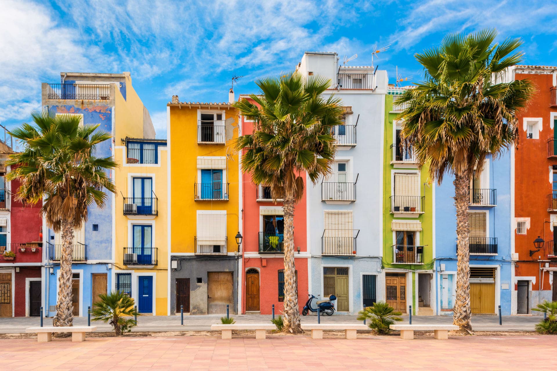 Villajoyosa an der Costa Blanca