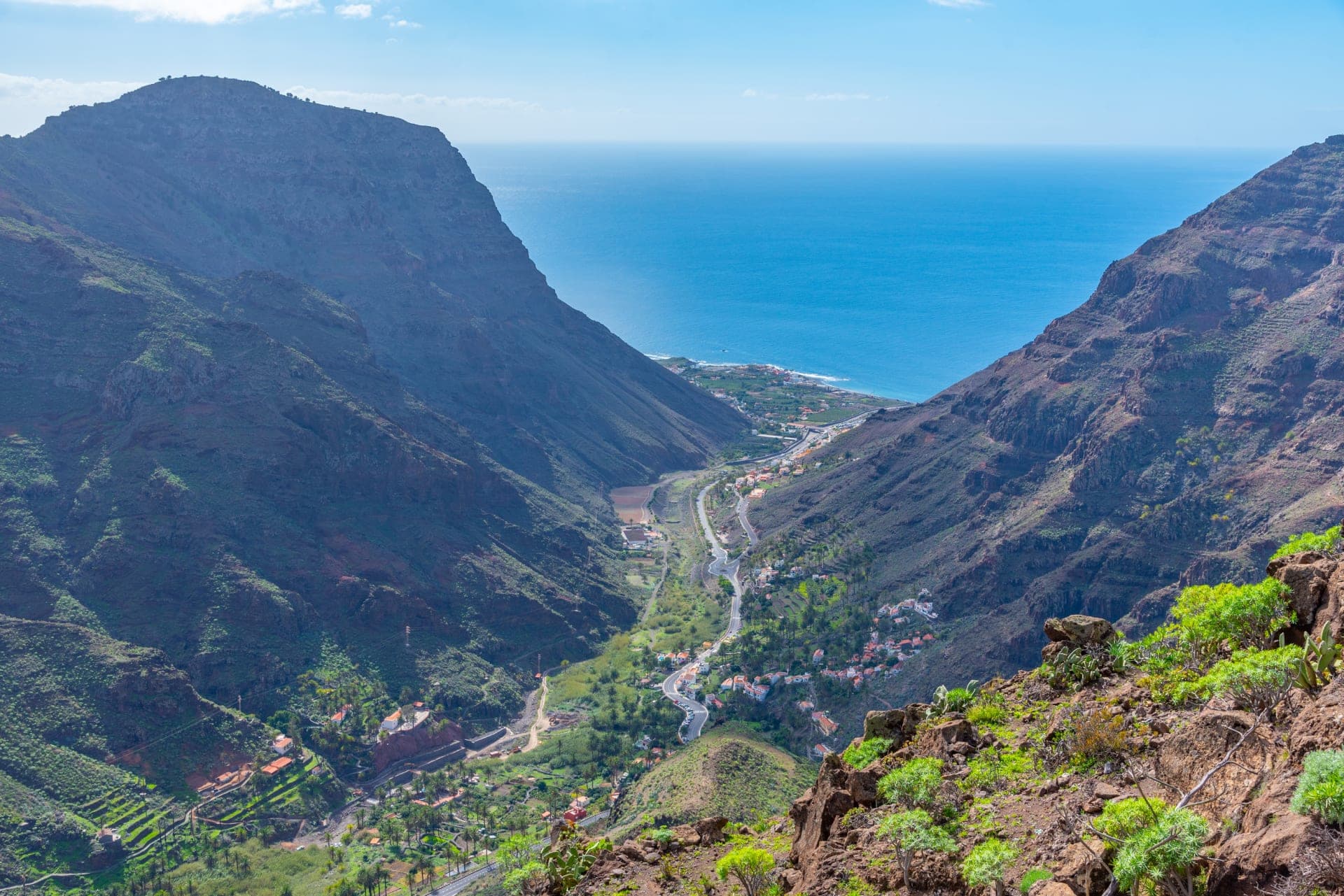 Romantisches Valle Gran Rey auf La Gomera