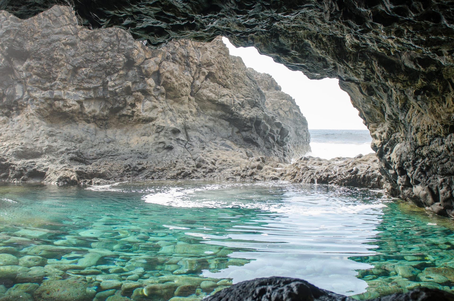 Charco Azul auf El Hierro