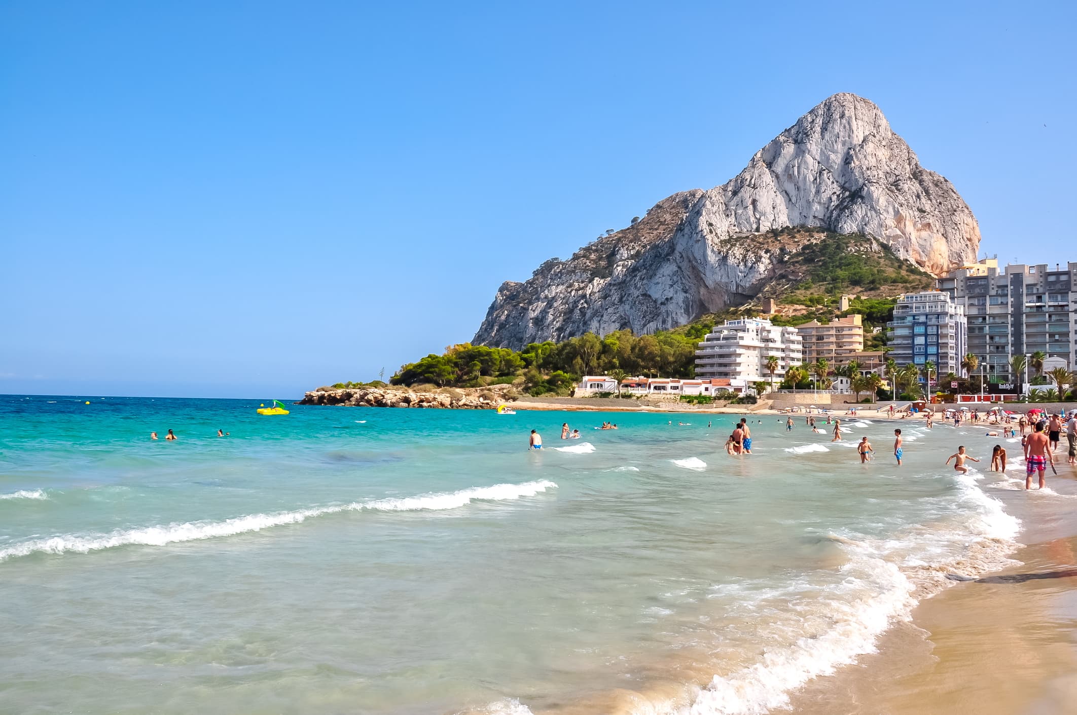 Calpe an der Costa Blanca