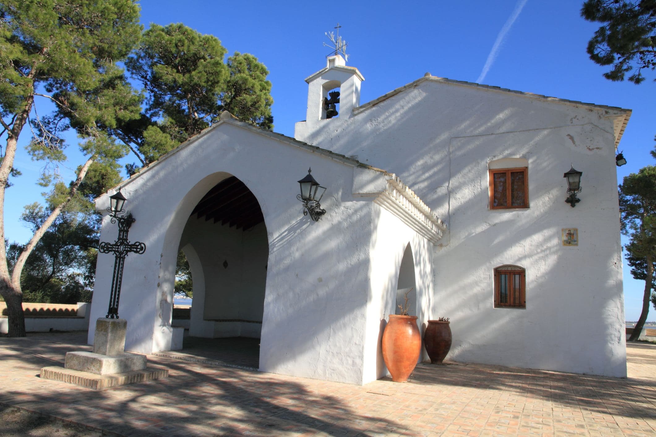 Sueca - Blcik auf die Kapelle La Albufera 