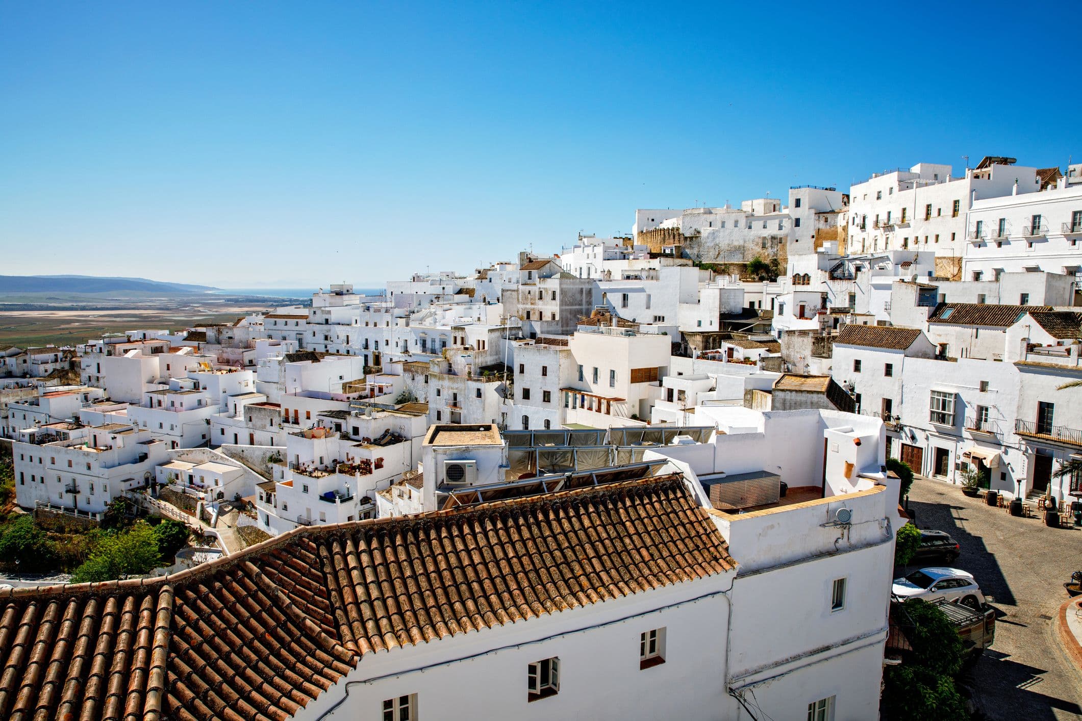 Vejer de la Frontera - die Altstadt ist vollständig von einer Mauer umgeben