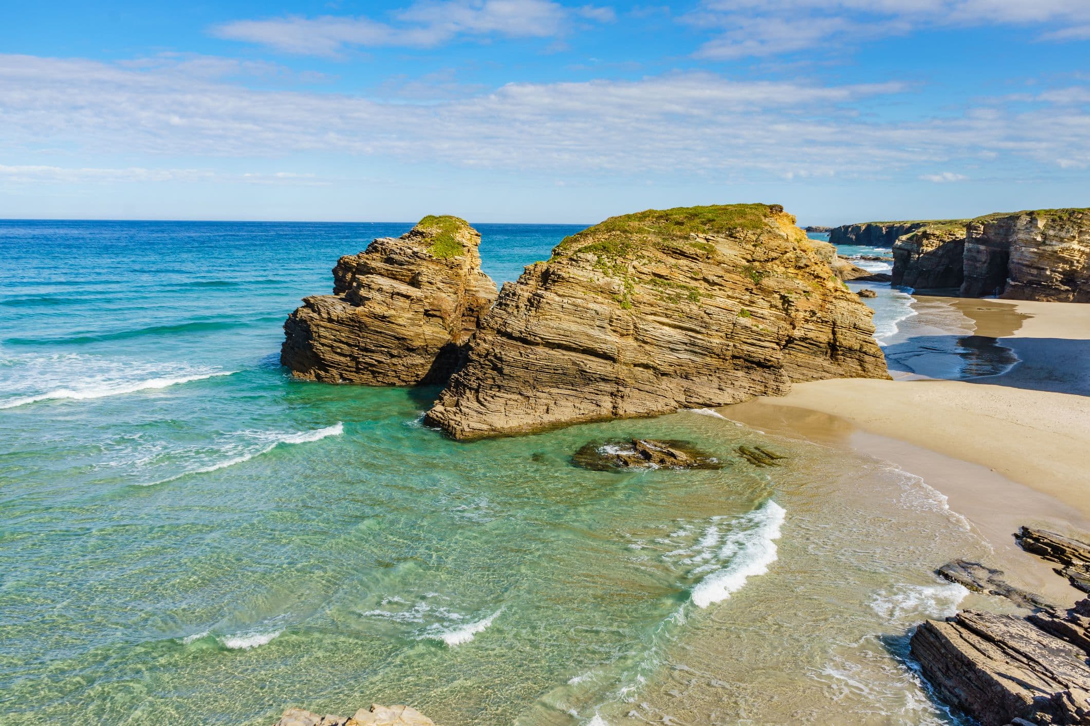 Playa de as Catedrais - einzigartiges Naturdenkmal