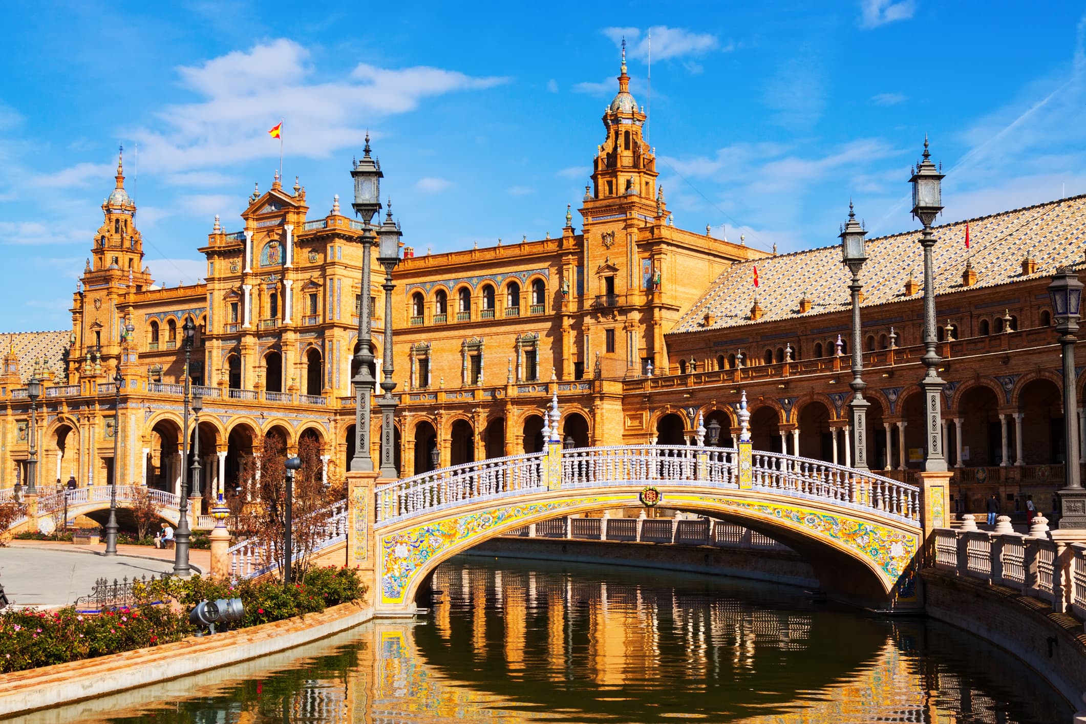 Plaza de Espana in Sevilla