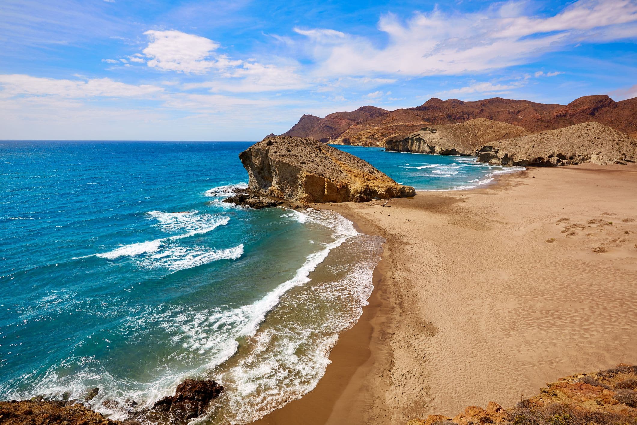 Cabo de Gata - eine Halbinsel und ein Naturpark im Südosten Spaniens, in der Provinz Almería
