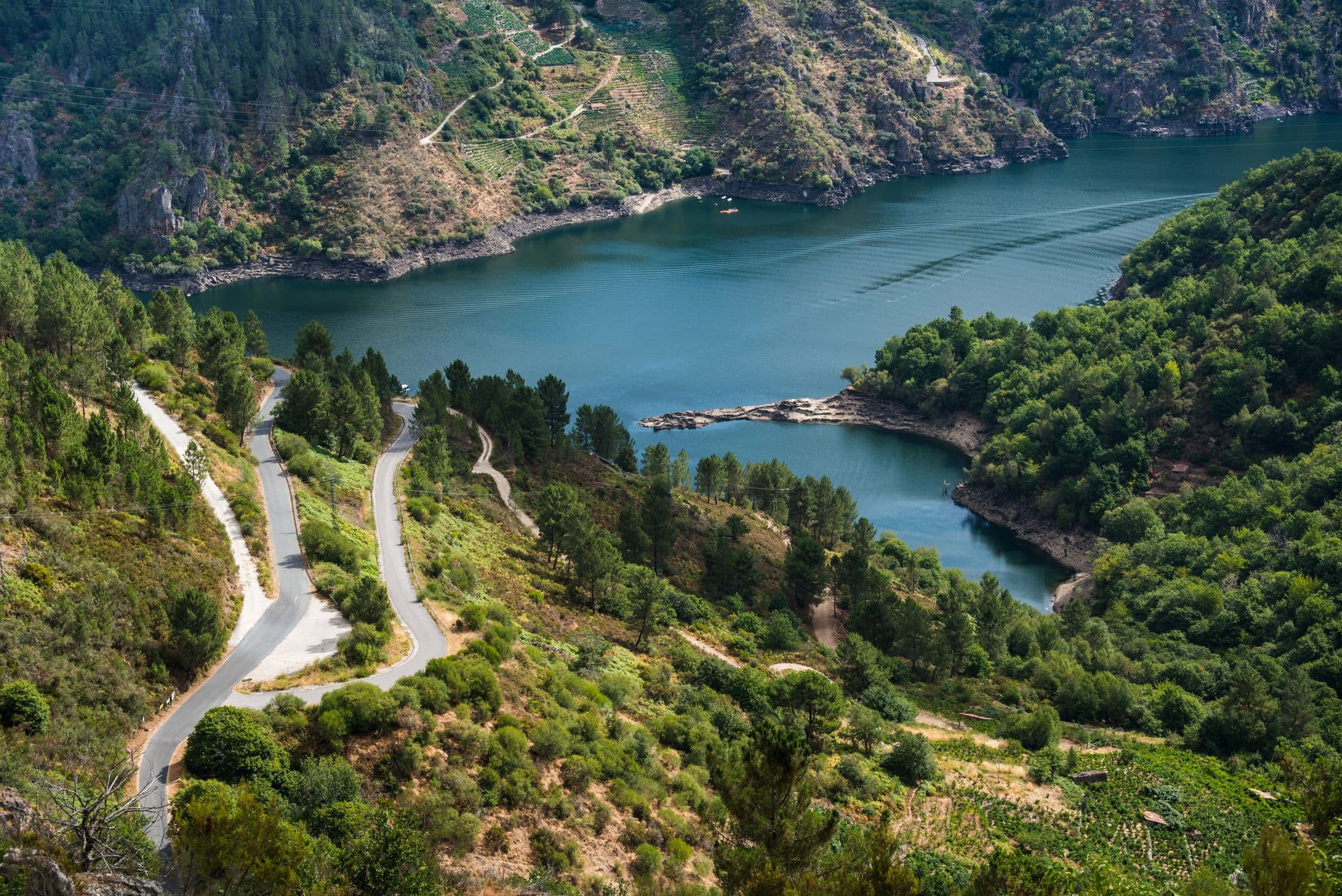 Río Sil - beeindruckendes Naturdenkmal in der Region Ribeira Sacra