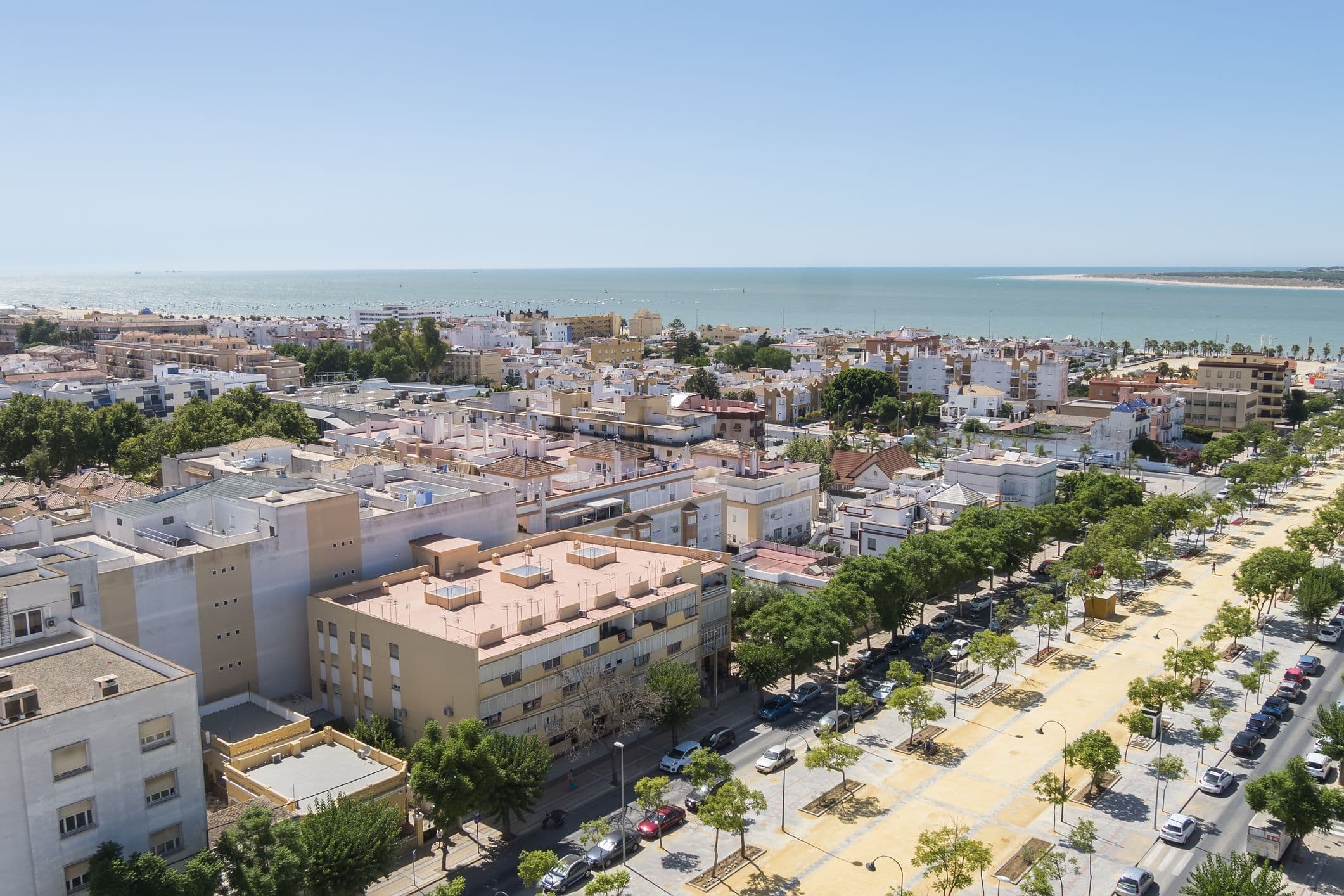 Sanlúcar - befindet sich an der Costa de la Luz in der Provinz Cádiz, gegenüber dem Nationalpark Doñana