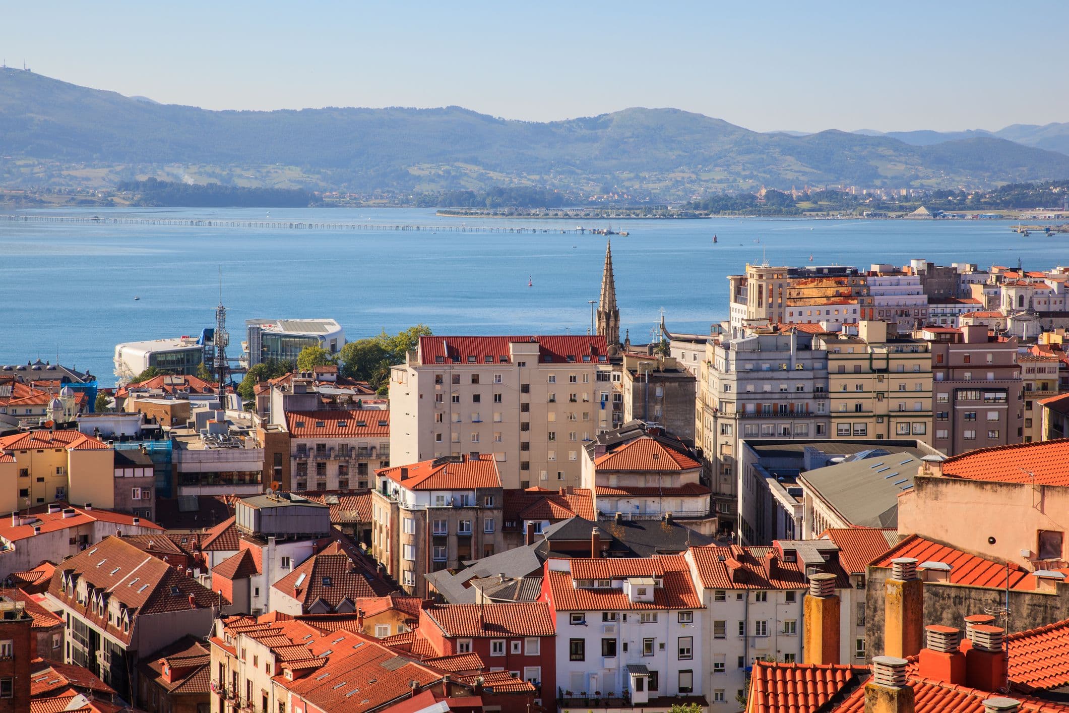 Ansicht von Santander