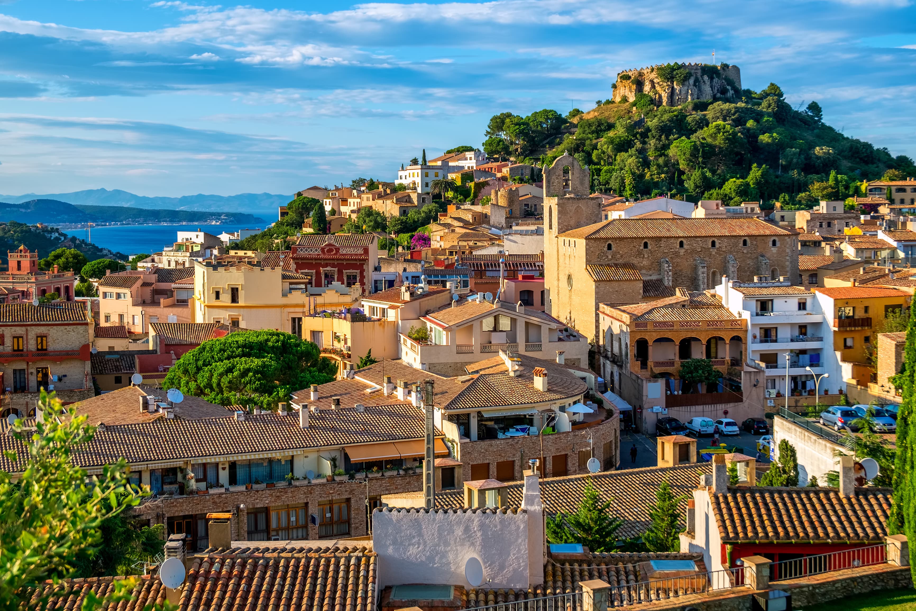 Begur - kleine Stadt an der Costa Brava.