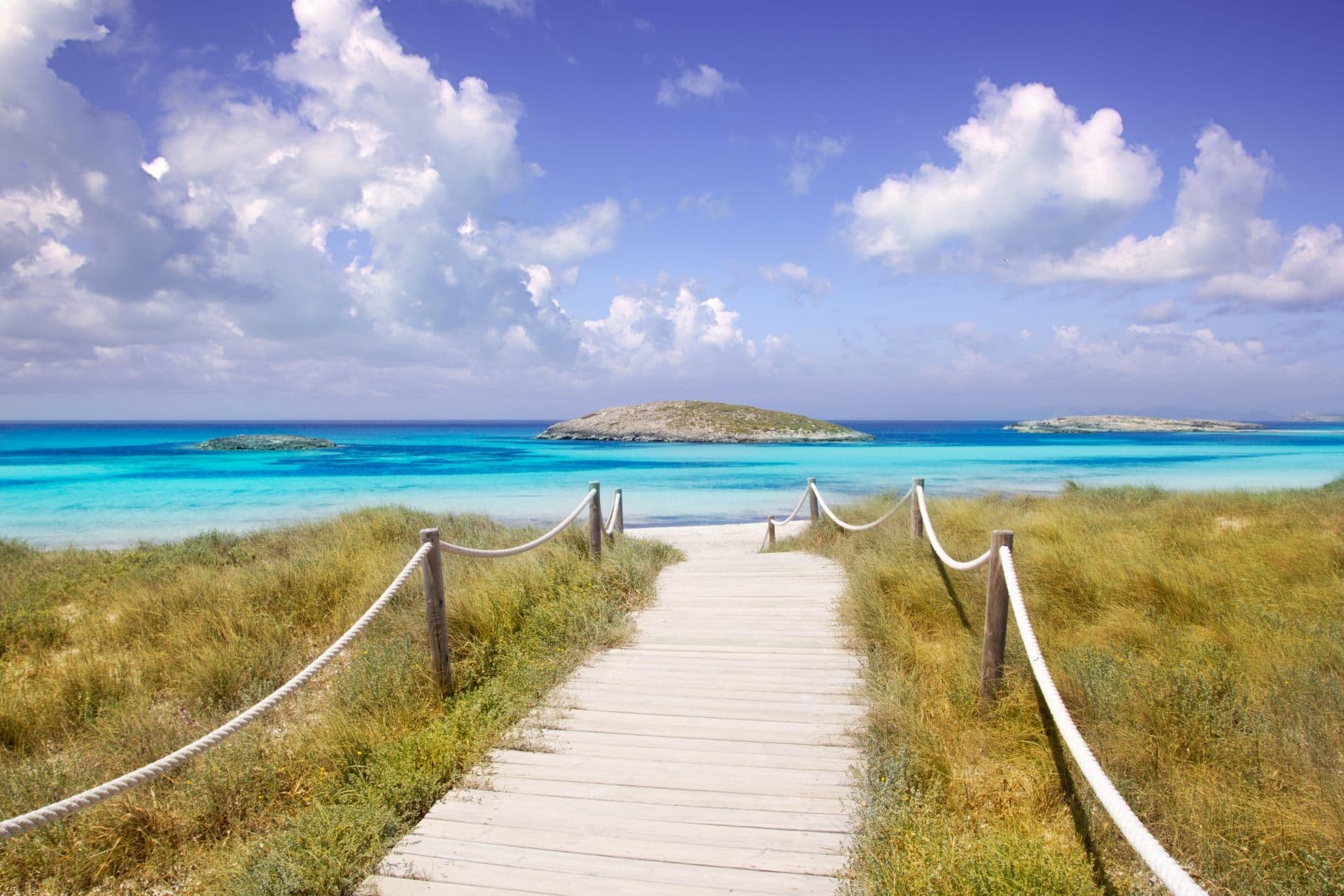 Strand auf Formentera / Balearen