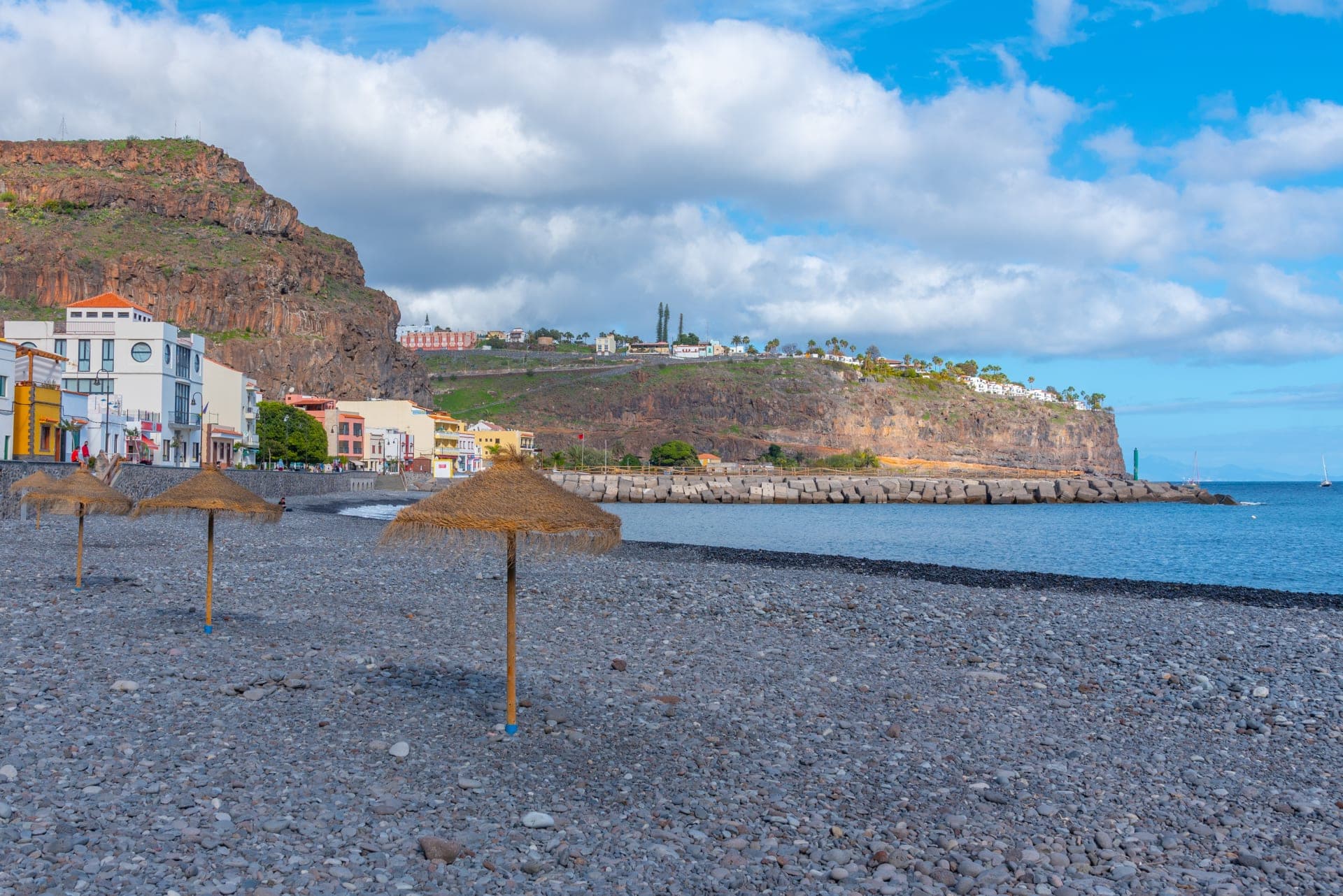 Der Strand Playa Santiago auf La Gomera