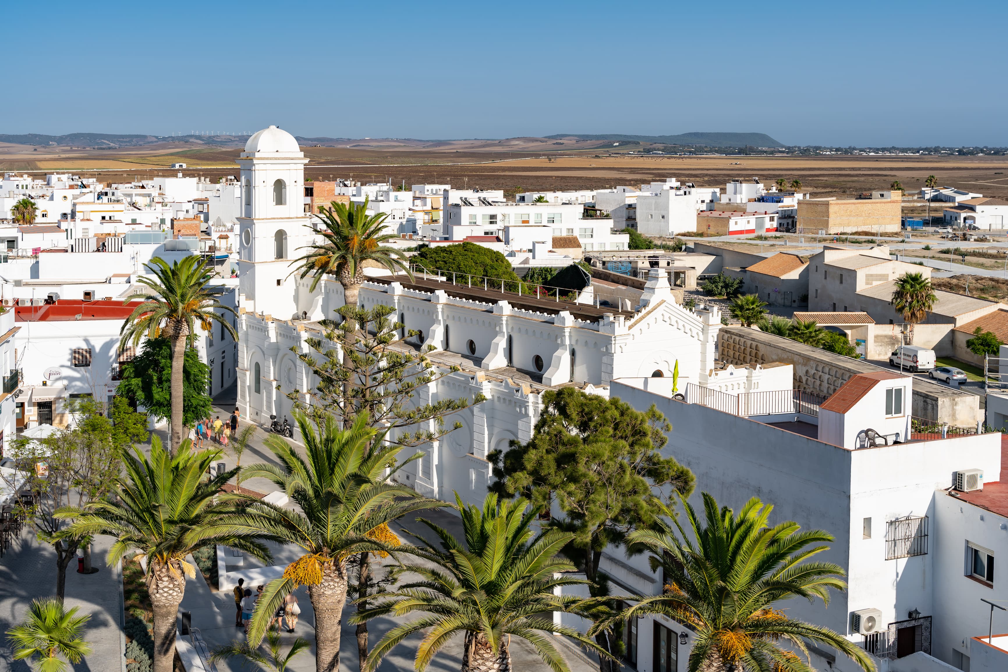 Blick auf Conil de la Frontera - Andalusien.