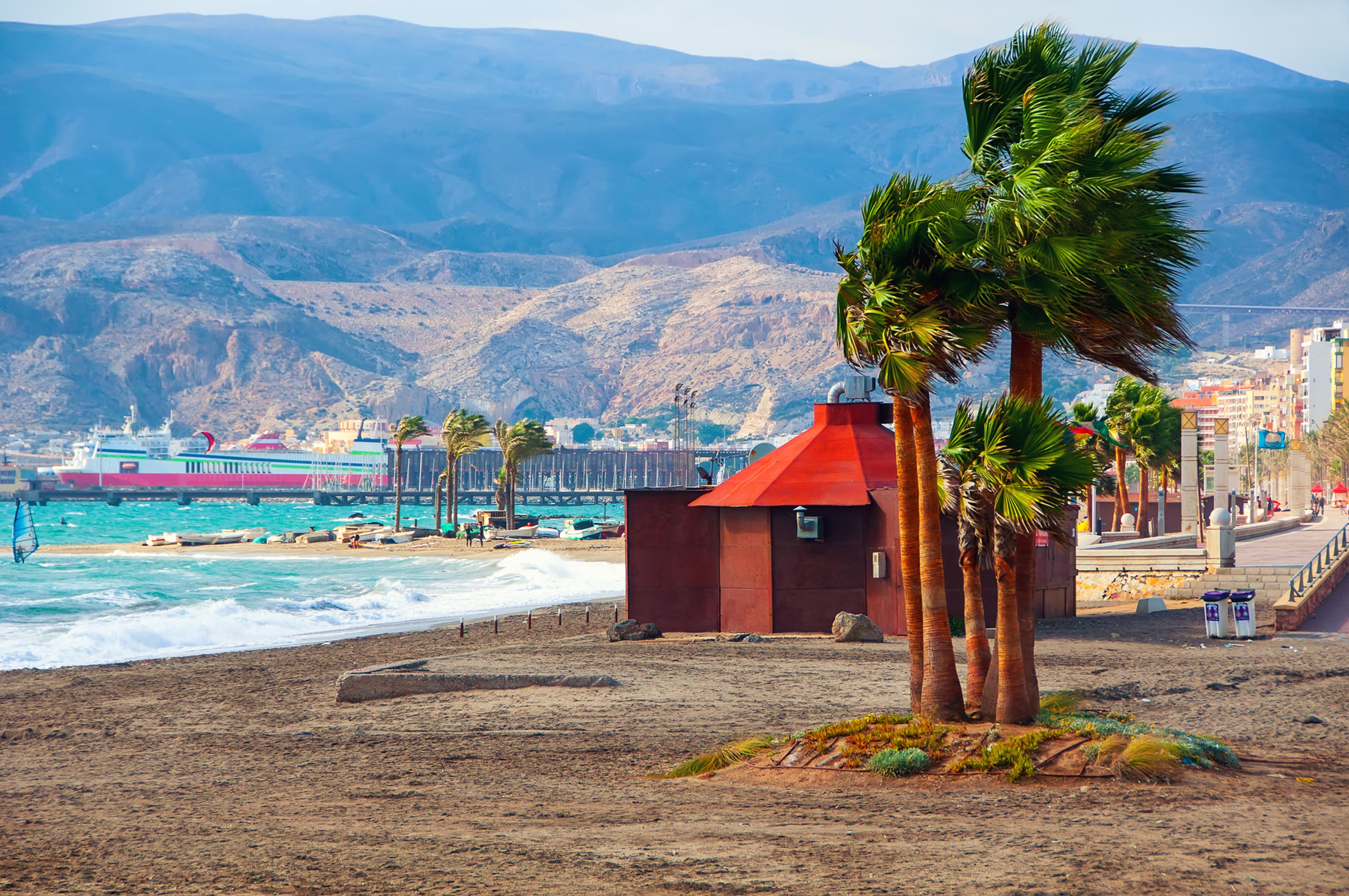 Strand Costa de Almeria.