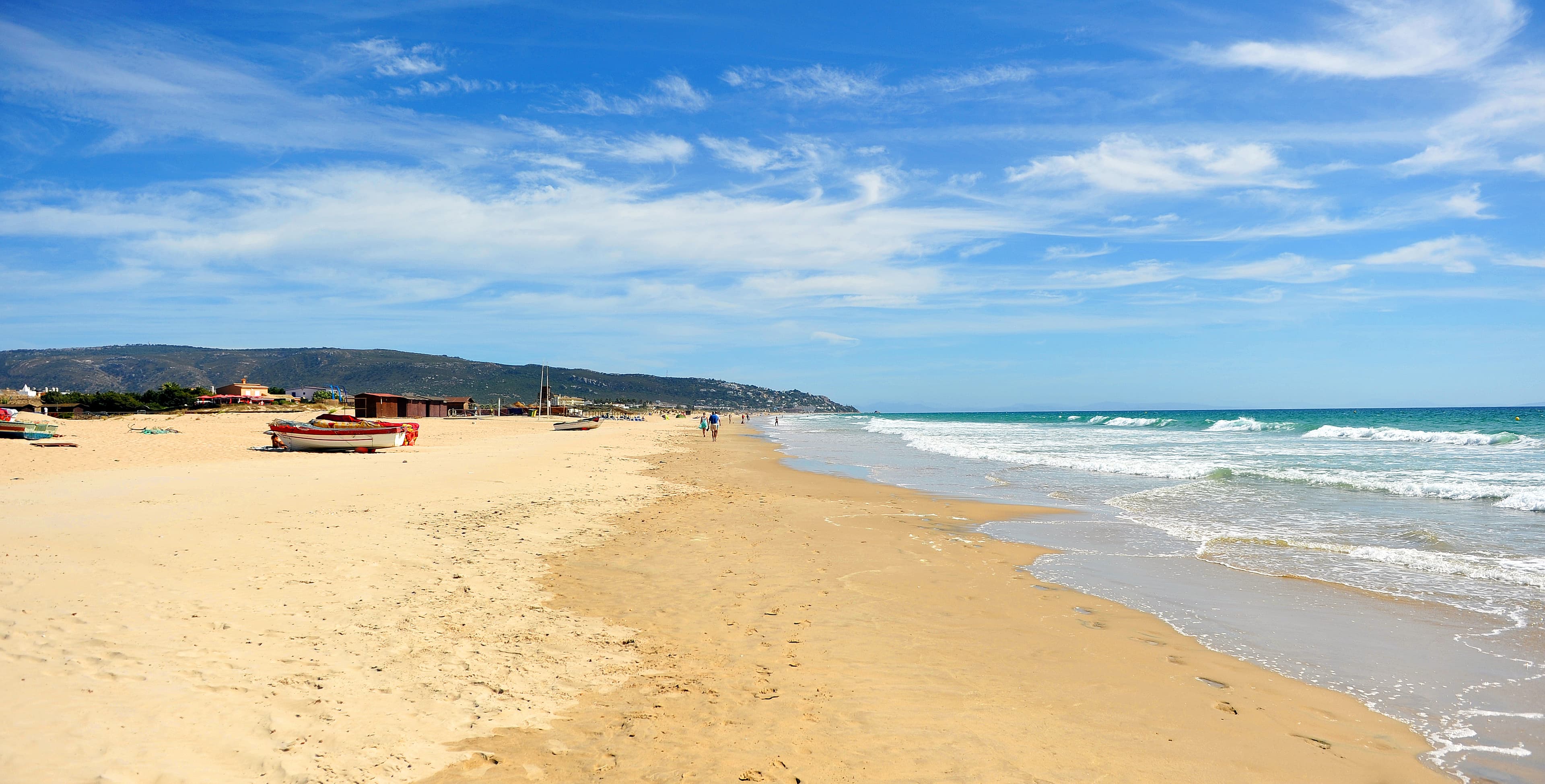 Der Atlanterra-Strand in Zahara de Los Atunes - Costa de la Luz.