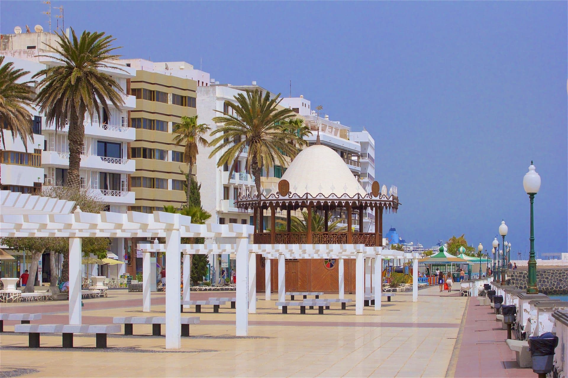 Die Stadt Arrecife auf Lanzarote