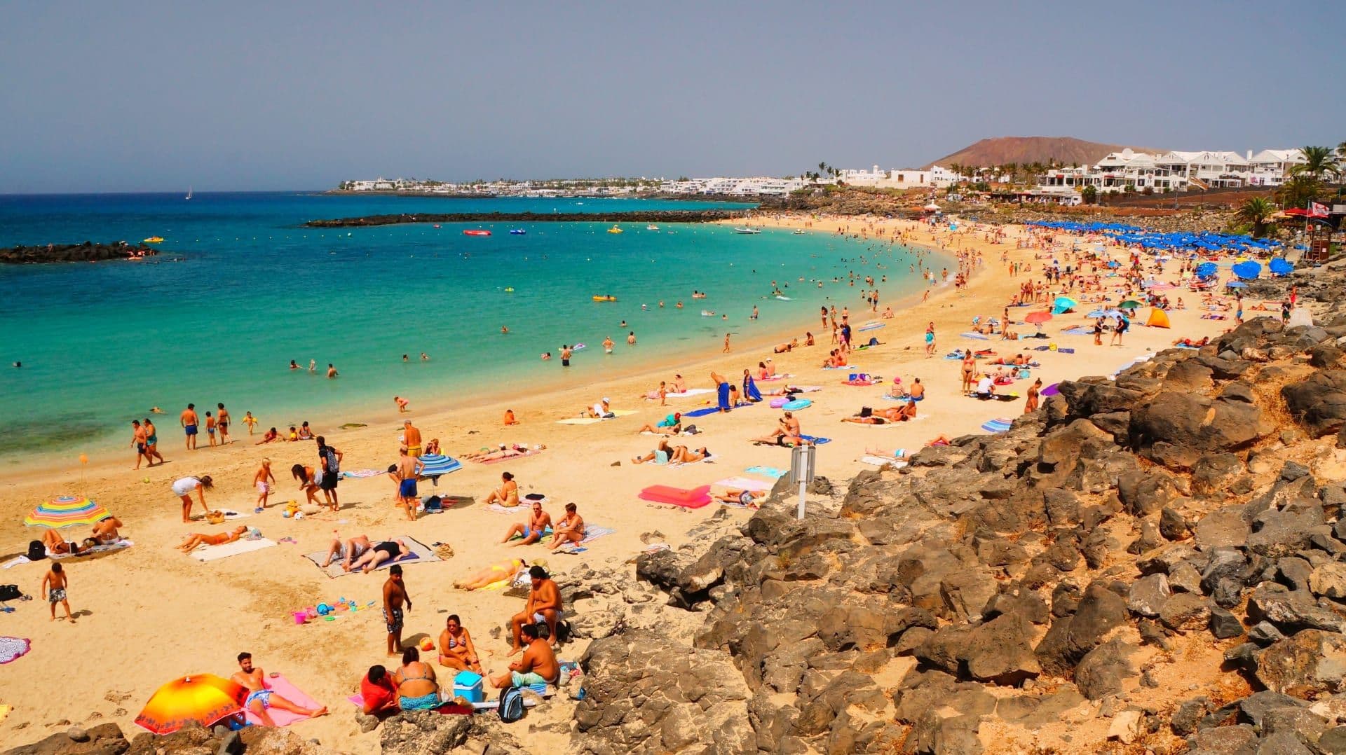 Playa Dorada Strand auf Lanzarote