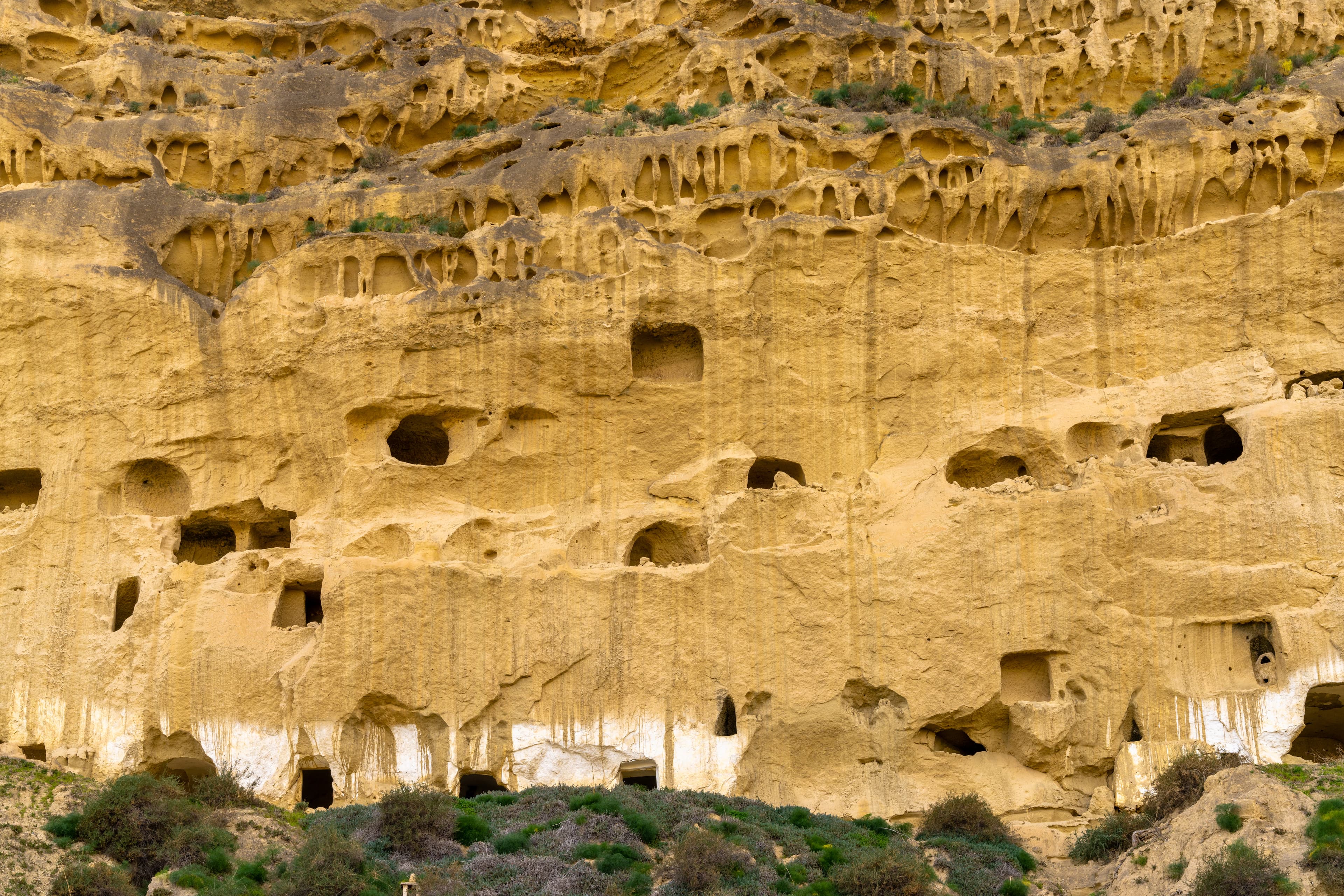Die Cuevas del Calguerin Höhlen in Cuevas del Almanzora - Costa de Almeria.
