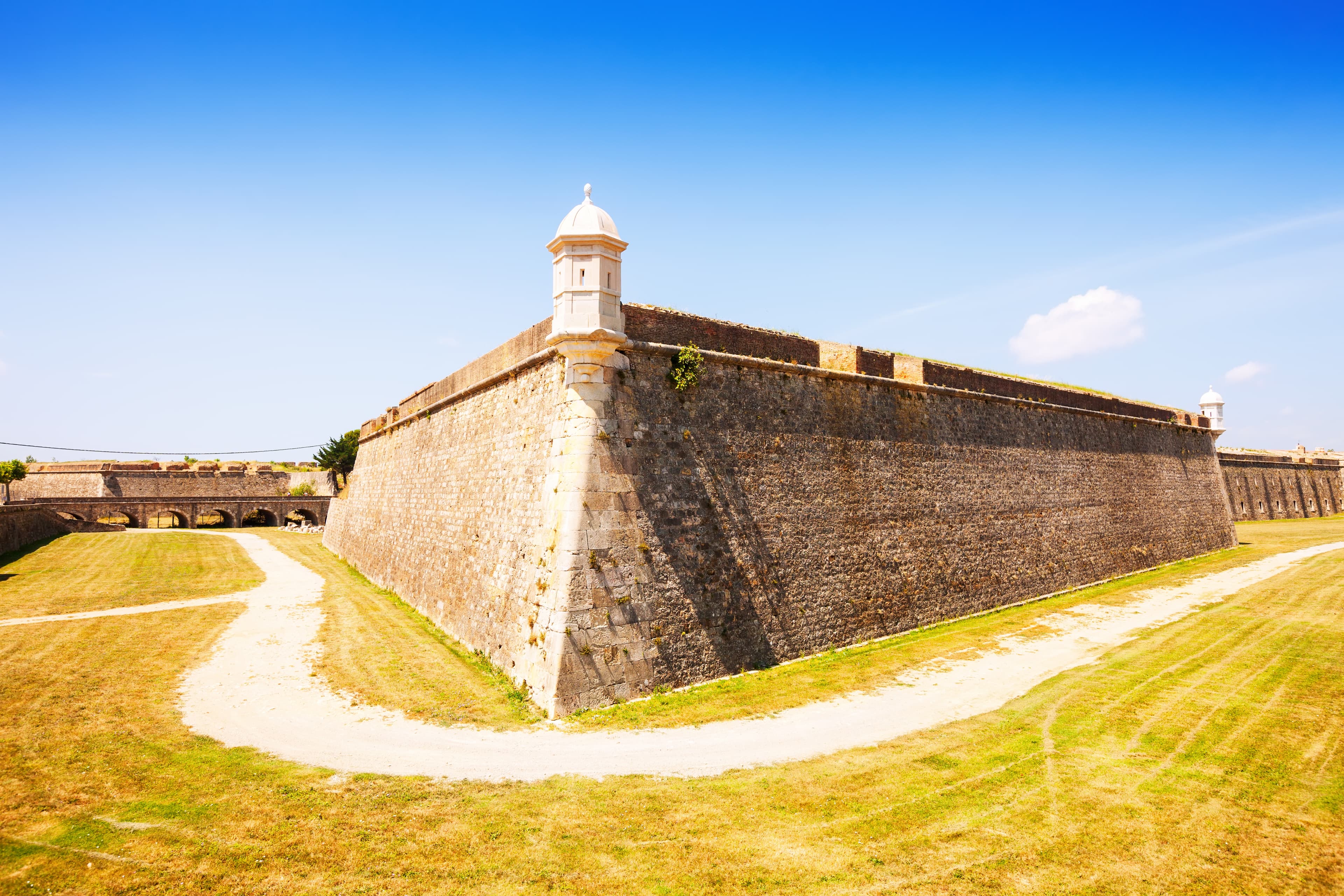 Castell de Sant Ferran in Figueres an der Costa Brava.