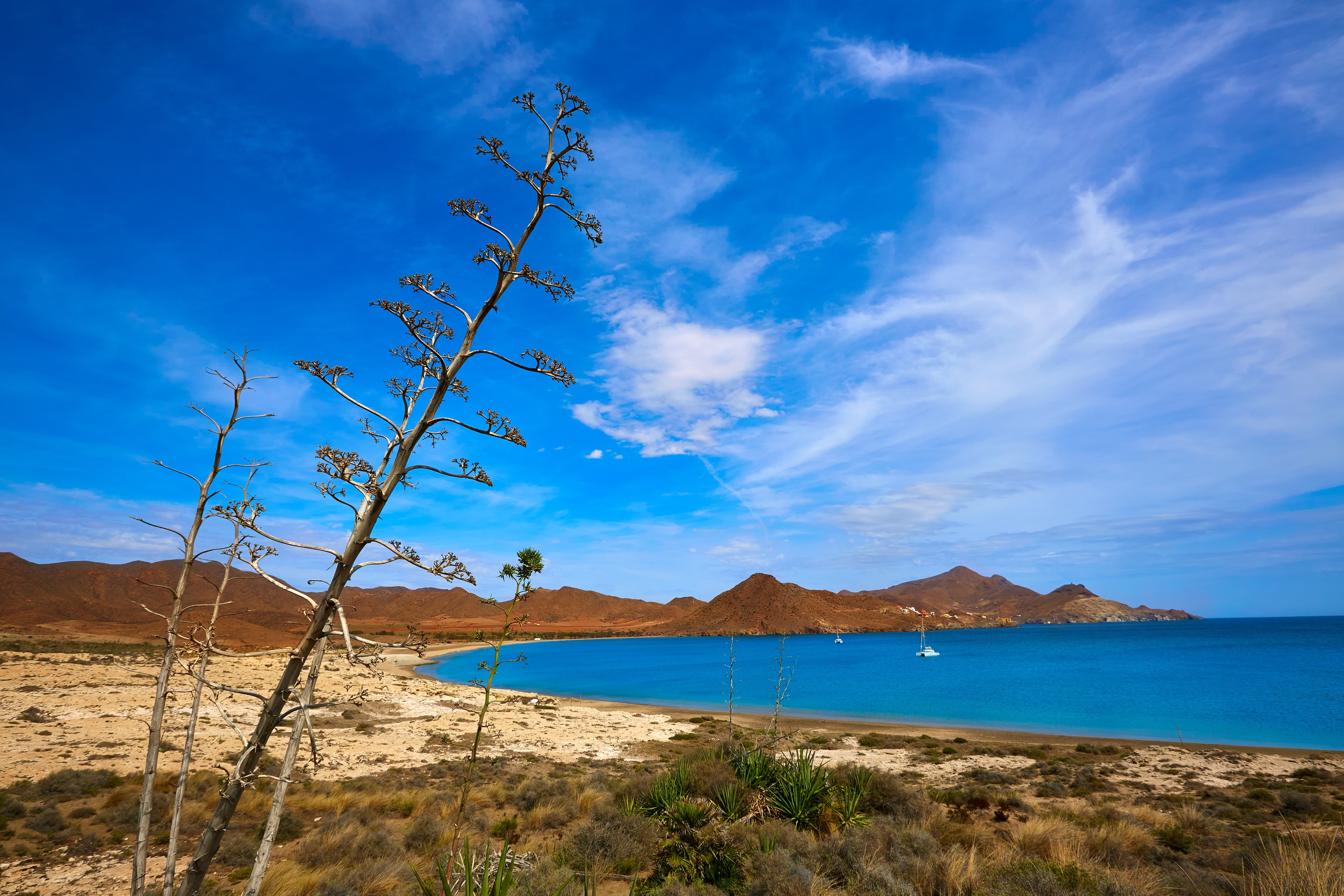 Almeria - Playas los Genoveses Cabo De Gata, Costa de Almeria.