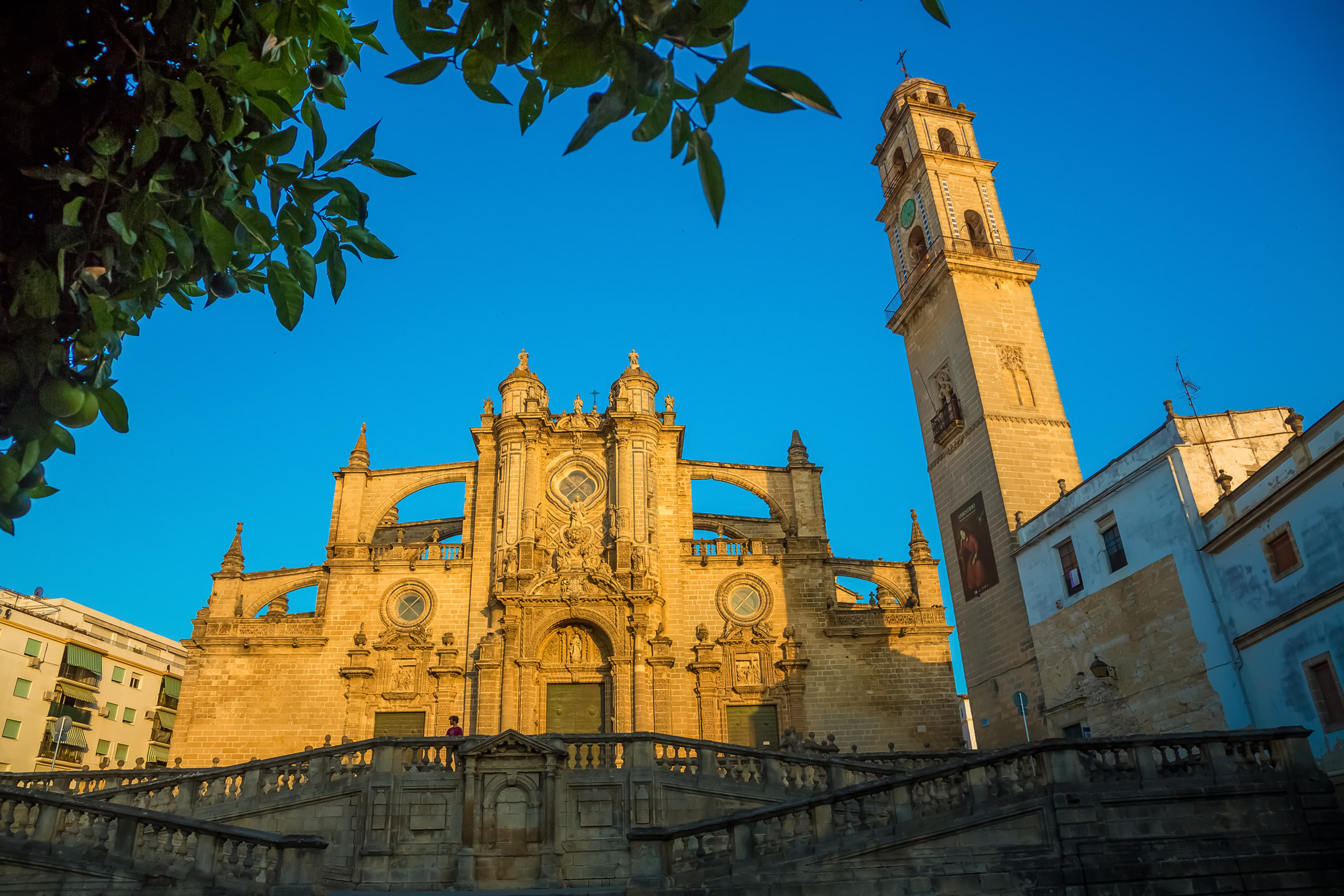 Die Kathedrale von Jerez de la Frontera in Andalusien.