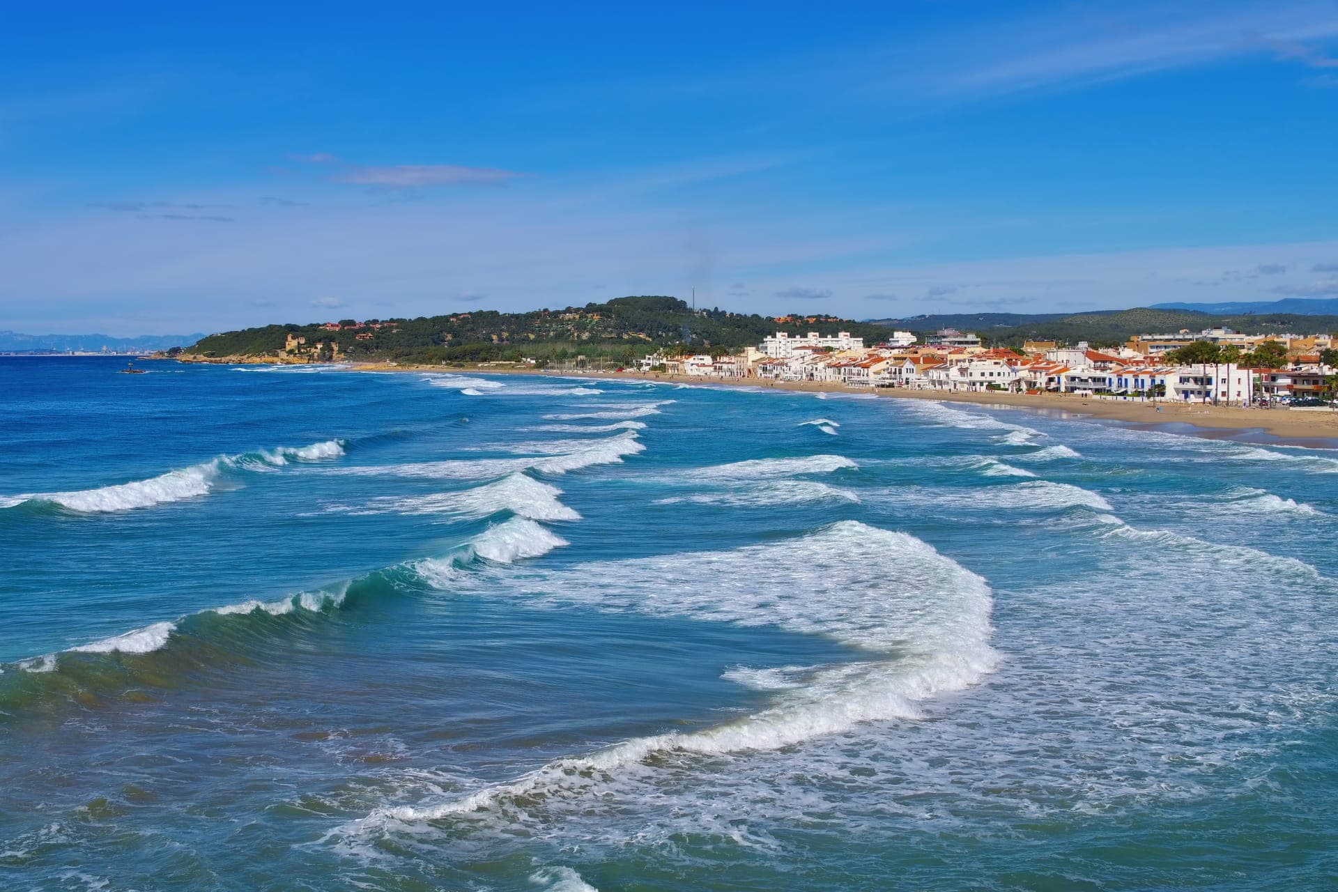 Platja Altafulla an der Costa Dorada