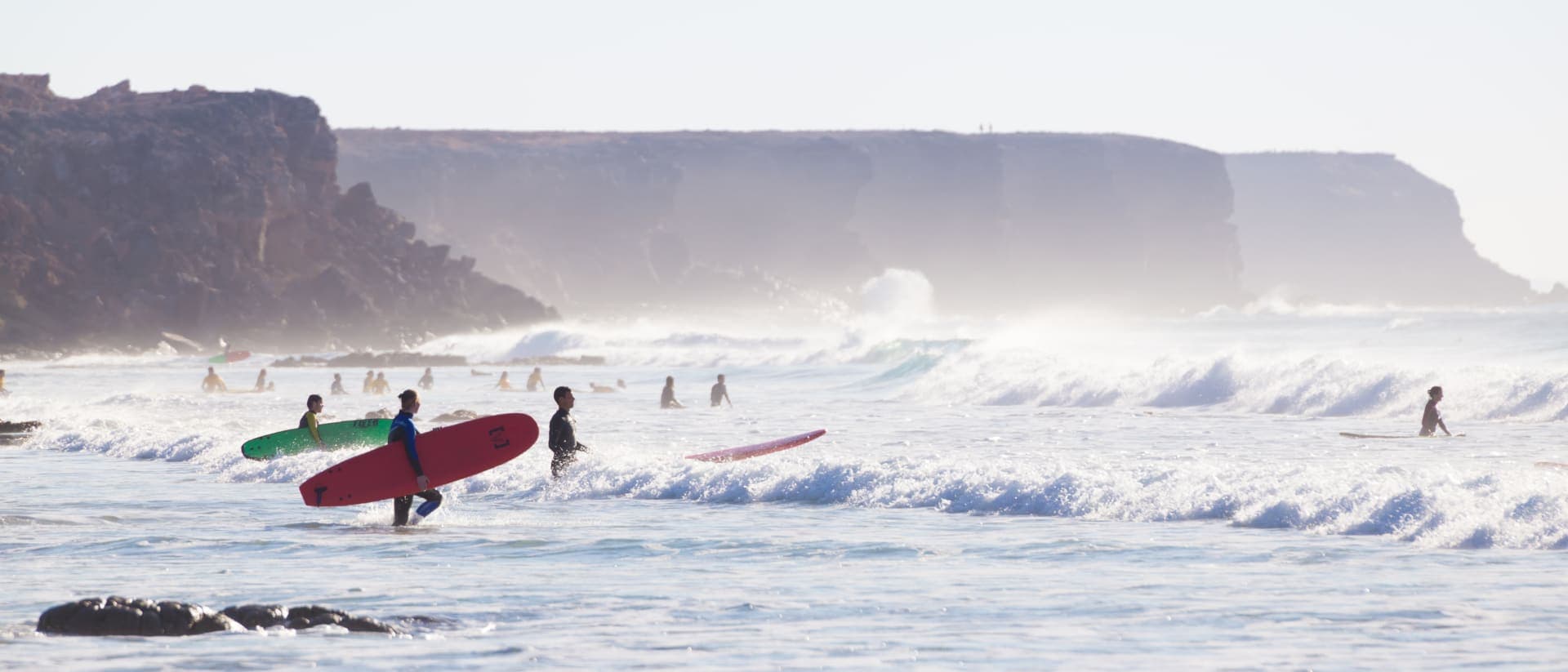 Surfer auf Fuerteventura